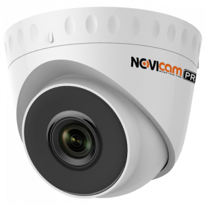 NOVIcam PRO NC21WP (ver.1216) Вандалозащищённая уличная всепогодная купольная IP видеокамера 1080p с ИК подсветкой и мегапиксельным объективом