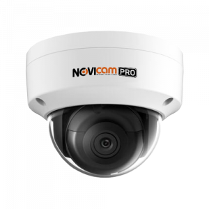 NOVIcam PRO NC22VP (ver.1185) Вандалозащищённая уличная всепогодная купольная IP видеокамера 1080p с ИК подсветкой и мегапиксельным объективом
