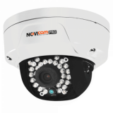 NOVIcam PRO NC22VPR (ver.4397) Вандалозащищённая уличная всепогодная купольная IP видеокамера 1080p с ИК подсветкой и мегапиксельным объективом