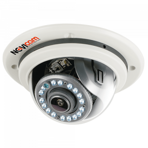 NOVIcam N37L (ver.1142) Встраиваемая купольная IP видеокамера 3Мп с ИК подсветкой и мегапиксельным вариофокальным объективом