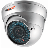 NOVIcam N28LW (ver.1139) Вандалозащищённая уличная всепогодная купольная IP видеокамера 1080p с ИК подсветкой и мегапиксельным вариофокальным объективом