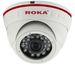 R-2025W ROKA 5Mp IP камера внутренняя/уличная в антивандальном металлическом  исполнении.