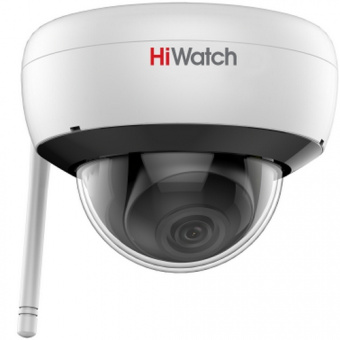 Hiwatch DS-I252W Купольная IP-камера видеонаблюдения с Wi-Fi до 150 м и ИК-подсветкой
