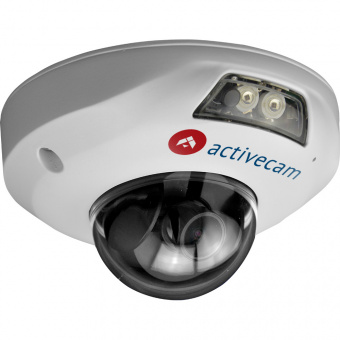 ActiveCam AC-D4121IR1 (3.6 мм) Мини-купольная IP-камера в вандалостойком корпусе