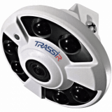 TRASSIR TR-D9141IR2 (1.4 мм) 4 Мп FishEye-камера с ИК-подсветкой 20 м