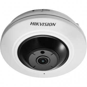Hikvision DS-2CD2942F Внутренняя IP-камера 4Мп с объективом «рыбий глаз»