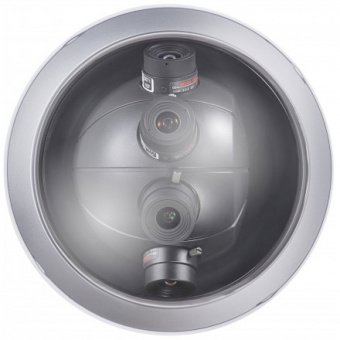 Hikvision DS-2CD6986F-H Вандалостойкая панорамная 8 Мп IP-камера с 4 сенсорами
