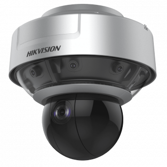 Hikvision DS-2DP0818ZIX-D/236 (B) Мультисенсорная 8 Мп IP-камера с PTZ-модулем, ИК-подсветкой 200 м