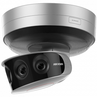Hikvision DS-2CD6A64F-IHS/NFC Мультисенсорная 24 Мп IP-камера с 4 объективами, ИК-подсветкой