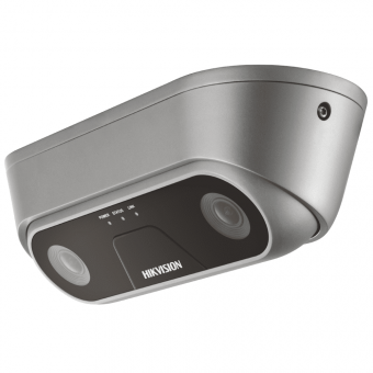 Dual-Lens Hikvision iDS-2XM6810F-I/C (2 мм) IP-камера с подсчетом людей, ИК-подсветкой