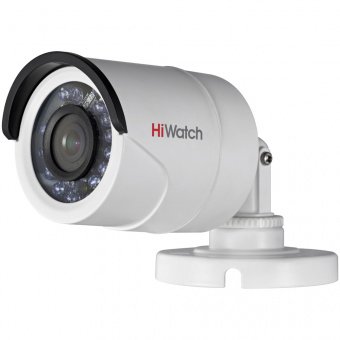 HiWatch DS-T100 (3.6 мм) HD-TVI камера 1 Мп с ИК-подсветкой для улицы