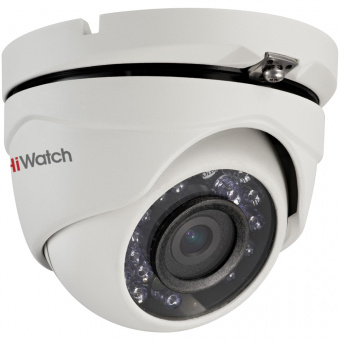 HiWatch DS-T203 2Мп HD-TVI камера-сфера для улицы с ИК-подсветкой