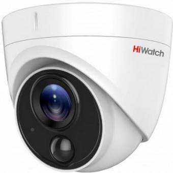 HiWatch DS-T213 Уличная купольная HD-TVI камера с PIR-датчиком и ИК-подсветкой