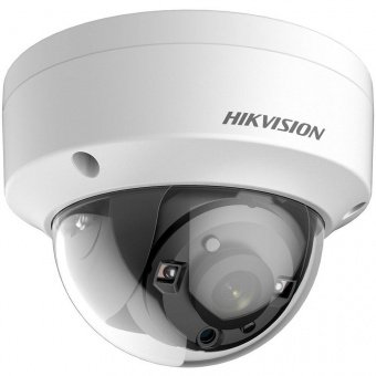 Hikvision DS-2CE56F7T-VPIT Вандалостойкая купольная HD-TVI камера 3Мп с EXIR