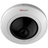 HiWatch DS-T501 HD-TVI камера 5Мп с объективом «рыбий глаз», аудио и ИК-подсветкой EXIR