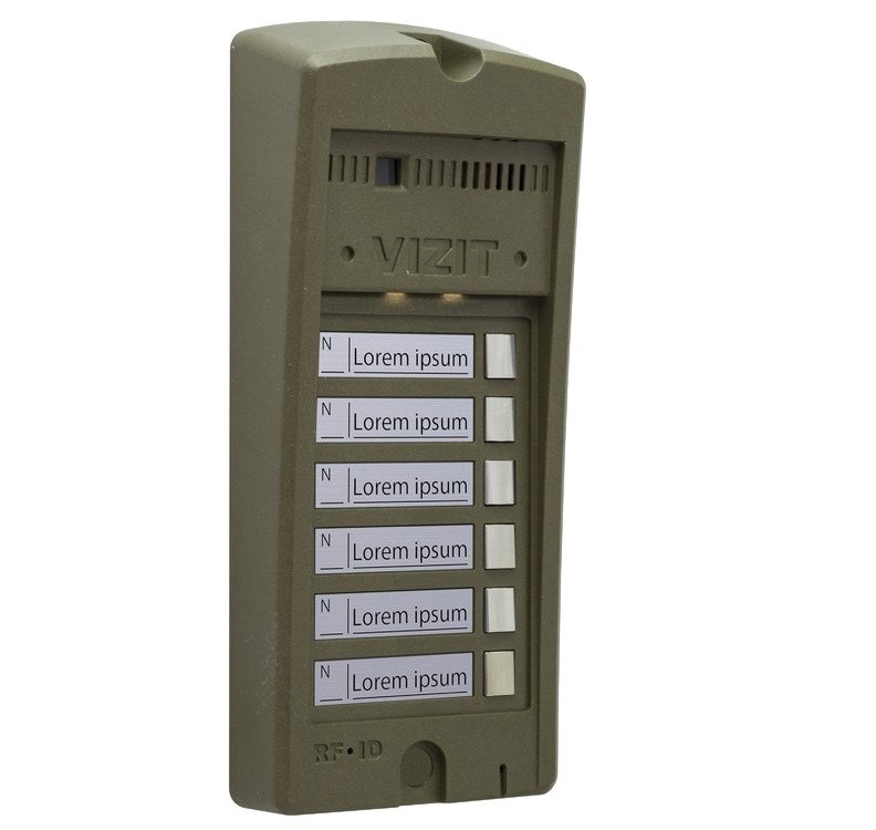БВД-306FCP-6 блок  вызова