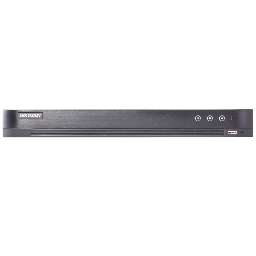 DS-7216HUHI-K2/P гибридный 16-канальный видеорегистратор  с PoC