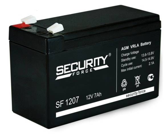 SF 1207 АККУМУЛЯТОР 7АЧ 12В