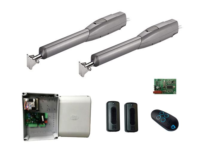 ATS30 RC COMBO KIT Комплект автоматики для распашных ворот на основе привода ATS30AGS (блок управления ZF1N, радиоуправление с динамическим кодом, фотоэлементы)