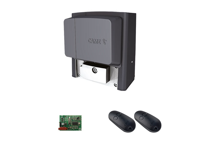 BX708AGS COMBO KIT Комплект автоматики для откатных ворот на основе привода BX708 (встроенный блок управления ZBX7N, радиоуправление с фиксированным кодом)