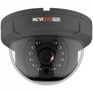 NOVIcam PRO FC11 Black (ver.1111) Купольная внутренняя видеокамера 4 в 1, 720p с ИК подсветкой и мегапиксельным объективом